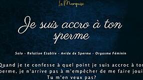 tu veux me voir avaler ton sperme français??