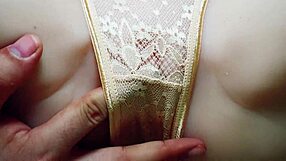 double stuffing this shaved fuck doll pussy up close... i blew quick