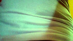 i spot stepdaughter's dripping wet pussy on balcony and she masturbates in my bed