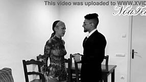 Her husband rips into her wet hairy pussy as punishment for cheating ways.