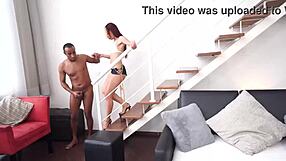 Giih Spanik's perfect Brazilian body stretched by two monster cocks in first double anal