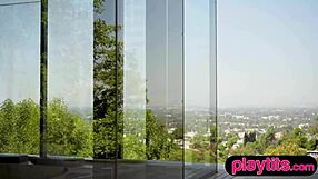 Curvy Latina Milf Strips Big Boobs Fat Ass Poolside Teasing Everyone