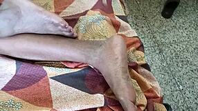 Stepmom's Juicy Big Pussy Squirts on Stepson's Cock in Rainy Amateur Fuck