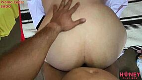 MY FAT ASSHOLE GAPED DESTROYED AND CREAMPIED WITH VIBRATING COCK RING CLIT TOY FROM HONEY PLAY BOX