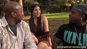 Nadine Sage Takes Monster BBC Anal Pounding