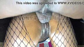 Teen Takes Big Black Cock Doggystyle Pounding