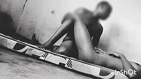 Sexy Slim Black Student Fucks for Good Grade!