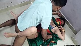 Hot Indian Desi Bhabhi Fucked In Sexy Pink Silky Saree