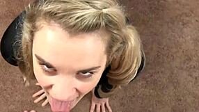 hey, watch ray ray slurp cock in her tight slutty catsuit