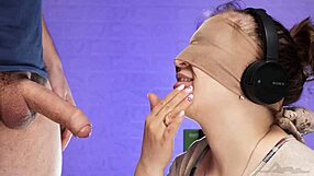 blindfolded milf daddy roleplay cumpilation 22 loads swallowed facials cum in mouth game of taste part 1