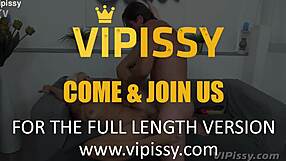 Czech teen pussy gets filled deep with piss then hard cock pounding doggystyle closeup