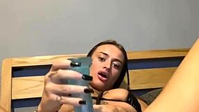 whoa this slutty goth 19yo anal whore solo is 🔥😈