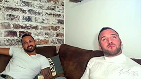 Aurbeaureal Blonde Craves Two Thick Cocks in Lingerie MMF