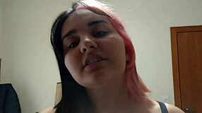 PREGNANT CUTIE GAGS ON FATTEST COCK WITH HORNY RIDES!