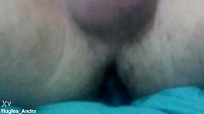 brazilian girl tries anal toy first time uncensored in bedroom closeup