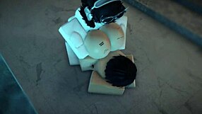 Shy big tits girl bends over for rough doggystyle pounding and monster cock cumshot ride!