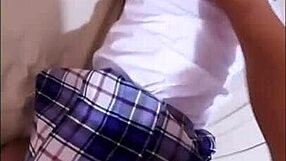 innocent mexican student begs neighbor's huge cock for gifts alone at home?