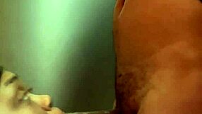 Sucking Huge Black Cock While Licking Shoes in Front of Fridge!