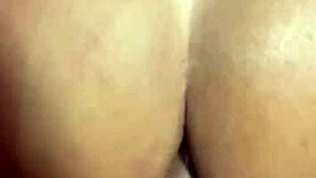 hotwife's big ass gapes on young cock for hubby