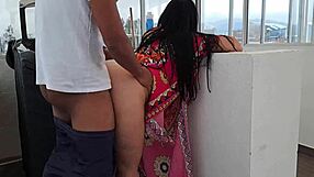 best friends horny colombian stepmom in lingerie seduces young student for taboo interracial fuck