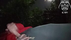 i'm jerking off on the street come drink my hot cum baby