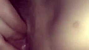 Imagining Huge Cock Stretching My Juicy Shaved Pussy Lips