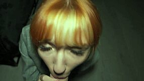 big titted redhead teen gets folded fucked deep in pretzel position