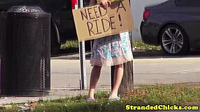 picked up this hitchhiking teen and fucked her in car