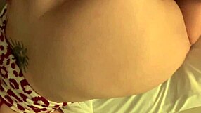 neighbors wife calls me over and we end up fucking hard on her bed