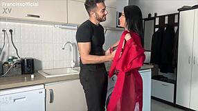 เมียช่วยดูดน้ำว่าวสามีหลังเลิกงานใส่ชุดชั้นในเซ็กซี่