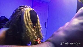 Skinny slut's pussy fucked cowgirl in tight latex outfit