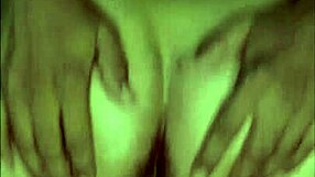 Horny Indian wife spreads tight pussy for lover's creampie in full nude homemade spooning with big natural tits