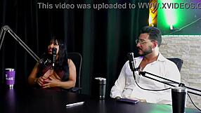 French guy threesome intro to Brazilian swingers casal cherie sheer red!