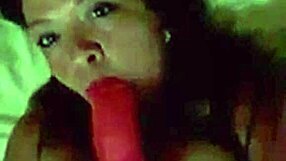 damn this colombian with huge tits deepthroats like a pro you gotta see her swallow