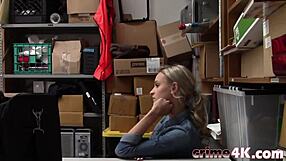 Storage Room Pound: Gorgeous Blonde Teen's Horny Fuck