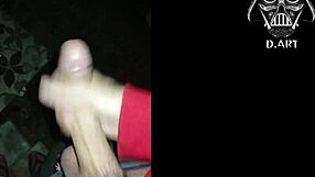 i'm jerking off on the street come drink my hot cum baby