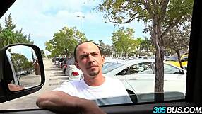 Courtney Cummz Craves Black Cock on Public Bus for Cash