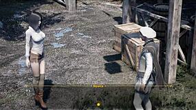 big cock strips her teasing tits and ass before rough monster fucking backlash