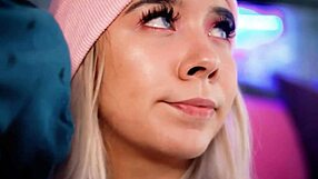 colombian blonde slut sucks stepbro's cock live on webcam!!