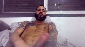 i jerked until i burst all over my hand