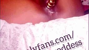 Damn this sexy ebony thot squirts creamy on huge dildo feet up horny as hell