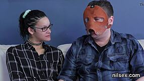 hot cutie dragged to asshole madhouse for twisted hardcore ass therapy