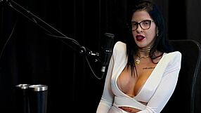 leticia braga opens her clinic inviting sympathy and kindness in sheer red watch