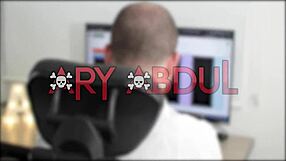 Office Latina Ary Abdul Pays Roman Savant Back With Bent-Over Creampie Accident