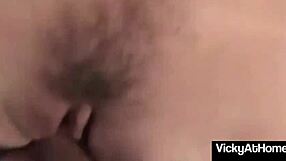 vicky vette's big boobs soaked in cum