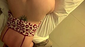 neighbors wife calls me over and we end up fucking hard on her bed