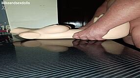 trailer sally's fat fuck doll creampied in homemade desk quickie twist