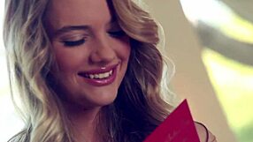 stunning teen kenna james strips bare her cute shaved assets!!