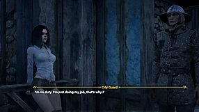 big cock strips her teasing tits and ass before rough monster fucking backlash