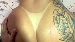 hotwife's big ass gapes on young cock for hubby